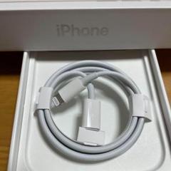 iPhone付属品 充電器 純正 タイプCライトニングケーブル Apple正規品