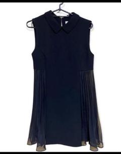 【美品】FRAY I.D ブラック　黒　チュニック　ワンピース　シフォン