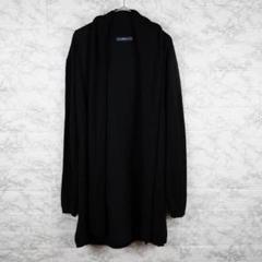 ZARA KNIT カーディガン ブラック USA：M レーヨン混 ロング