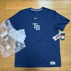 2010年 MLB RAYS Tシャツ タンパベイ・レイズ ネイビー L 2010年 MLB RAYS Tシャツ タンパベイ・レイズ ネイビー L - メルカリ