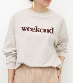 極美品☆L'Appartement☆GOOD GRIEF!☆サーマルカットソー 20AW L'Appartement GOOD GRIEF Sweat Coat