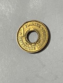 英領 キプロス 9ピアストル 1940年 銀貨  01 英領 キプロス 9ピアストル 1940年 銀貨 01