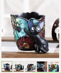 未使用品　魔女の宅急便　陶器プランター 魔女の宅急便 ジジプランター 未使用 - メルカリ