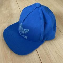 adidas ブルー キャップ