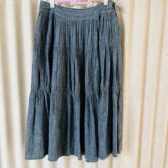 【美品】r by 45rpm ロングスカート 45R】スカート｜1977年創業、日本の服。丈夫で長持ち、気持ちの