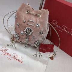 ★美品 ロジェヴィヴィエ ソワレ ハンドバッグ ビジュー 巾着 ☆美品 ロジェヴィヴィエ ソワレ ハンドバッグ ビジュー 巾着