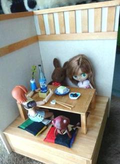 ドールハウス NO.12 掘り座卓の居酒屋3 フィギュアーツ プチブライス