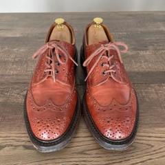 トリッカーズ Burton フルブローグ 赤 7.5 26cm k1517