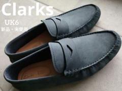 Clarksクラークス Reazor Pennyレアゾラペニーネイビーヌバック Clarksクラークス Reazor Pennyレアゾラペニーネイビーヌバック