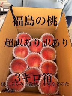 超訳あり福島の桃 - メルカリ