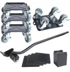 ドーリー キャリー 9点セット 重量物 ブレーキ付き 高さ調節可能 オリコン ドーリー キャリー 9点セット 重量物 ブレーキ付き 高さ調節可能