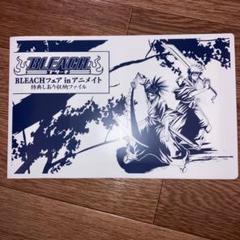 BLEACHフェア　in アニメイト　特典しおり収納ファイル　しおり6種付き