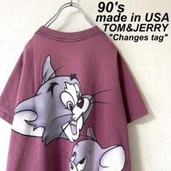 USA製 古着 90's トムとジェリー Tシャツ アニメ アメコミ