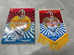 ACミラン　直筆サイン　1994　トヨタカップ タペストリー ACミラン 直筆サイン 1994 トヨタカップ タペストリー - メルカリ