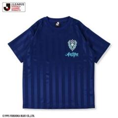 Jリーグ しまむらコラボアビスパ福岡 デザインTシャツ LLサイズ ネイビー