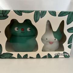 【ヒダカナオト】ソフビ ムウとシュウ２点セット（銀座 蔦屋書店限定カラー） ヒダカナオト】ソフビ ムウとシュウ2点セット（銀座 蔦屋書店