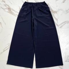 極美品 25SS✨Ron Herman バックサテンパンツ イージーパンツ 紺