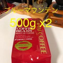 ジャマイカ産コーヒー豆 ブル-マウンテン 500gx2