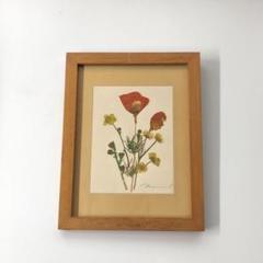 美品　ヴィンテージ　押し花　木製額　八角　雰囲気ある　花　花柄の額が素敵な 38929788_o1.jpg?20120225135022