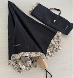 美品】バーバリー BURBERRY ノバチェック 折り畳み傘 日傘 未