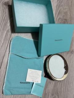 Tiffany/ティファニーイタリア限定 折り畳み ミラー・手鏡