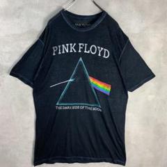 ピンクフロイド　アーティストTシャツ　黒　M　バンド　狂気　虹　古着【4798】 ピンクフロイド アーティストTシャツ 黒 M バンド 狂気 虹 古着
