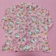 ハローキティ☆ラッシュガード☆95cm☆プール用パーカー☆ピンク☆女の子☆水着