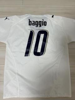サッカー イタリア代表 06年 アウェイ ユニフォーム ロベルト・バッジオ