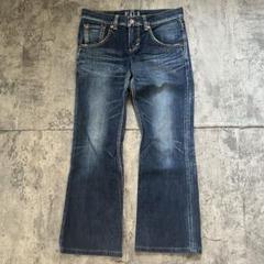 良品【エドウィン】（M）フレアデニム ブーツカット BLUE TRIP 503