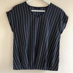 a.v.v トップス ブラウス 紺