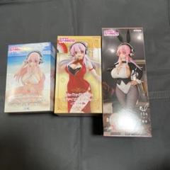 すーぱーそに子　3体セット　バニー　チャイナ　ぬーどるストッパー　まとめ売り
