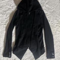 Y&#39;s - Y&#39;s ワイズ パーカー 2(M位) グレー 【古着】【中古】 Y's(ワイズ) ジップパーカーYH T86 074 YH T86 074 ブラック