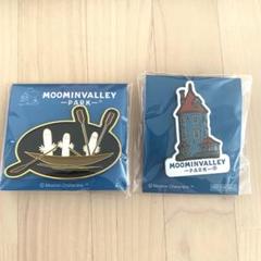 ムーミンバレーパーク ピンバッジ ノベルティ ムーミンの家 ニョロニョロ 非売品