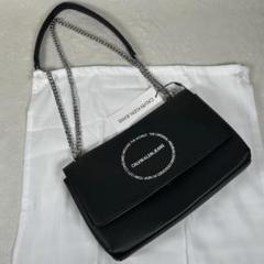 カルバンクラインジーンズ 2WAY ハンドバッグ ショルダー チェーン ブラック