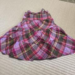 baby gap チェック柄 ノースリーブワンピース 80cm