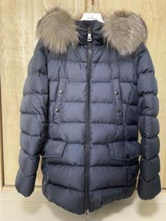 MONCLER CLION フォックスファー ダウンジャケット レディース　1