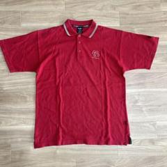 old fubu フブ ポロシャツ 赤 レッド b系 b-boy 古着 90s - メルカリ