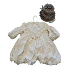 子供　キッズ　ワンピース　コットンワンピース90 95 100子供服　白