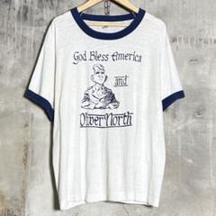 80’s USA製　politicianリンガーTee