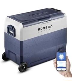 60L車載冷蔵庫 -20℃~20℃ 急速冷凍 ポータブル冷蔵 冷凍庫 静音