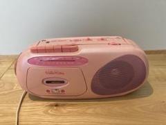 【希少な動作品】HELLO KITTY RM-160KT ラジカセ クリアピンク 希少な動作品】HELLO KITTY RM-160KT ラジカセ クリアピンク