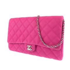 CHANEL シャネル マトラッセ ピンク ショルダーバッグ 100395