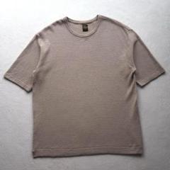 BATONER バトナー コットンリネン ニットTシャツ ベージュ サイズ3