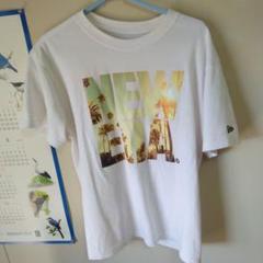 NEW ERA パームツリー Tシャツ ホワイト