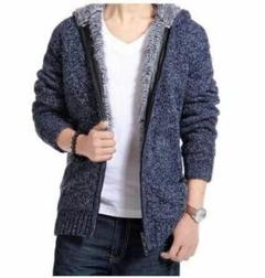 カーディガン ニットジャケット 裏ボア 裏起毛 メンズ 羽織 ウール 厚手 あったか 防寒着 保温の中古 未使用品を探そう メルカリ