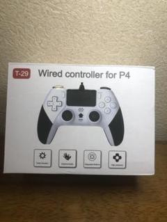 PlayStation4用有線コントローラーゲームパッド 　新品　未使用
