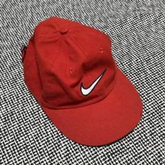90s NIKE キャップ 銀タグ 赤 帽子 y2k ノームコア シティー 90s NIKE キャップ 銀タグ 赤 帽子 y2k ノームコア シティー