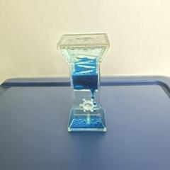 オイルタイマー 液体タイマー オイルモーション 50秒〜1分 ブルー