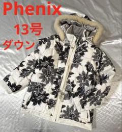 Phenix 13号　スキーウェア　ホワイトグースのフェザー20% LL 花柄 Phenix 13号スキーウェアホワイトグースのフェザー20% LL 花柄
