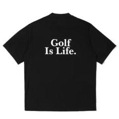 即日発送25マルボンゴルフモックネックトップス 半袖 T シャツ ホワイトL 即日発送25マルボンゴルフモックネックトップス 半袖 T シャツ